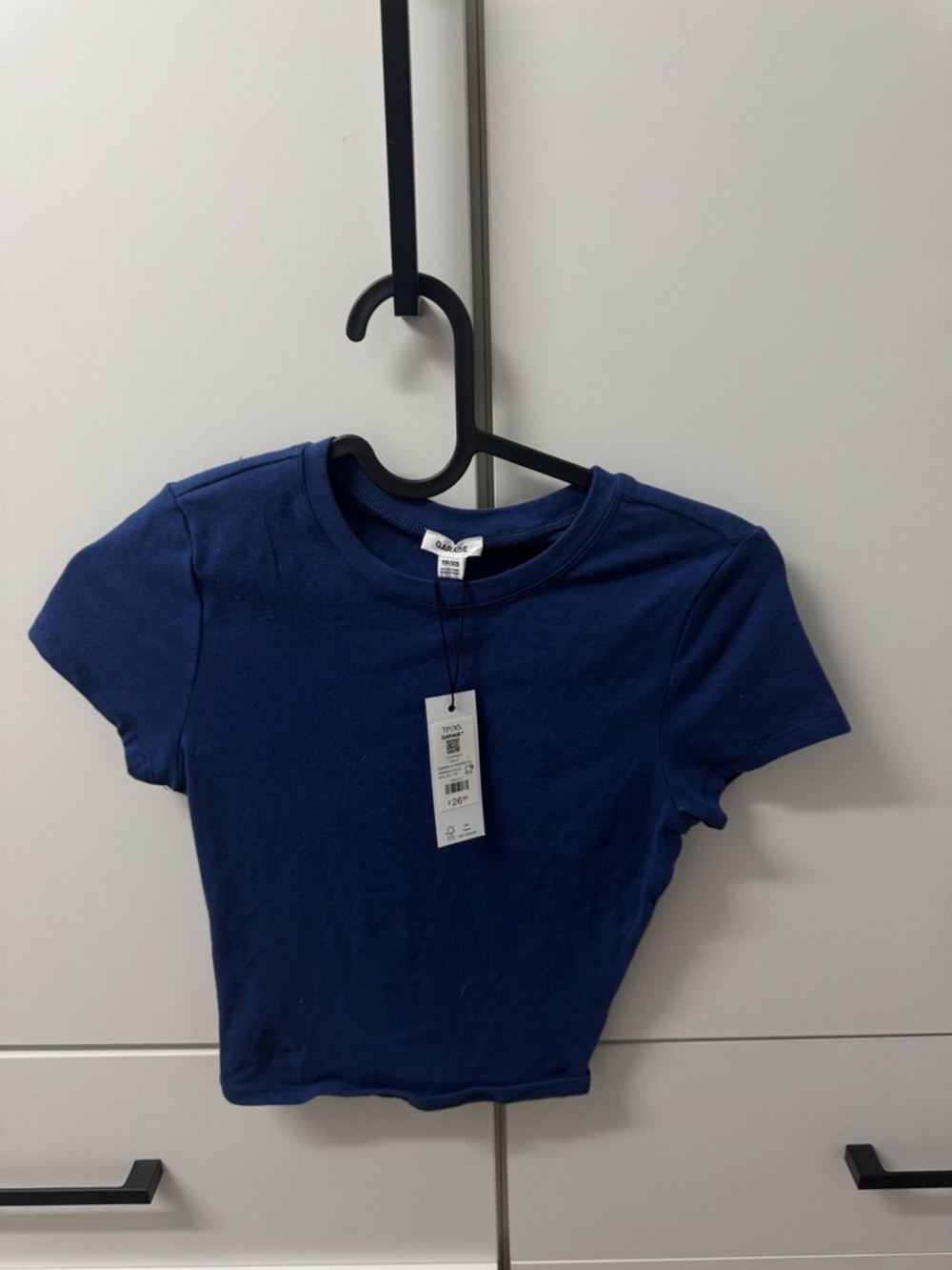 Navy Blue Short Sleeve Tee